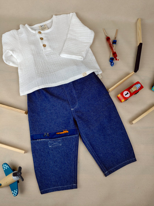 4 - Ensemble - Chemise Polisson et Pantalon Bolide